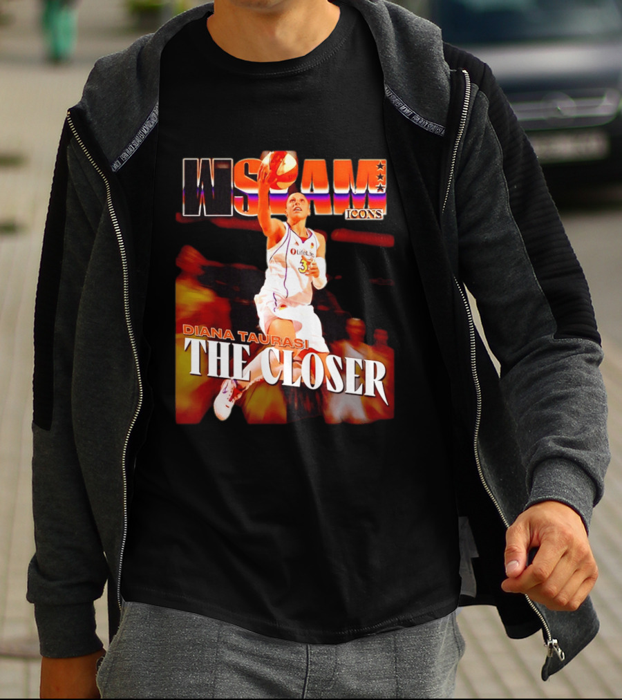 Diana Taurasi The Closer WNBA SLAM Icons Phoenix Mercury T-Shirt