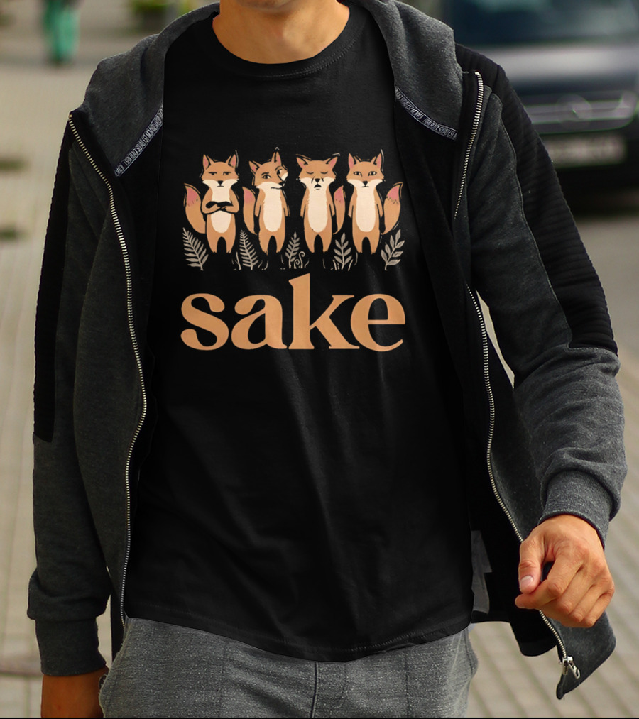 For Goodness Sake Foxes With Cute Woodland Animals And Nature T-Shirt