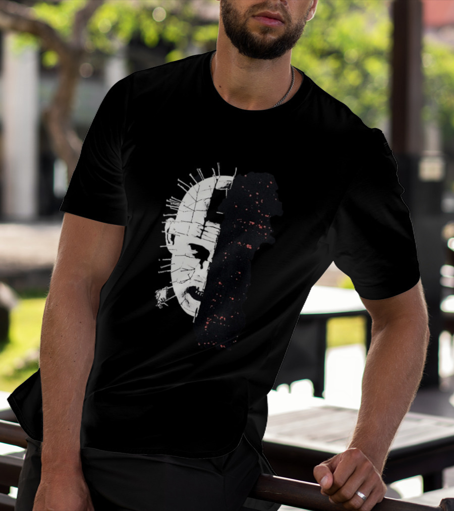 Halloween Horror Nights 2026 Hellraiser Pinhead Split T-Shirt