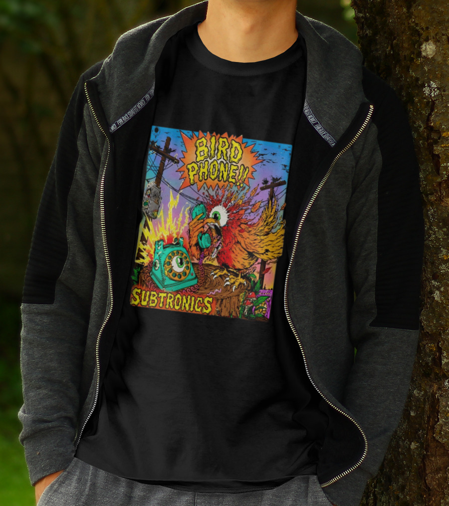 SUBTRONICS Bird Phone 2026 Friday Explosion T-Shirt