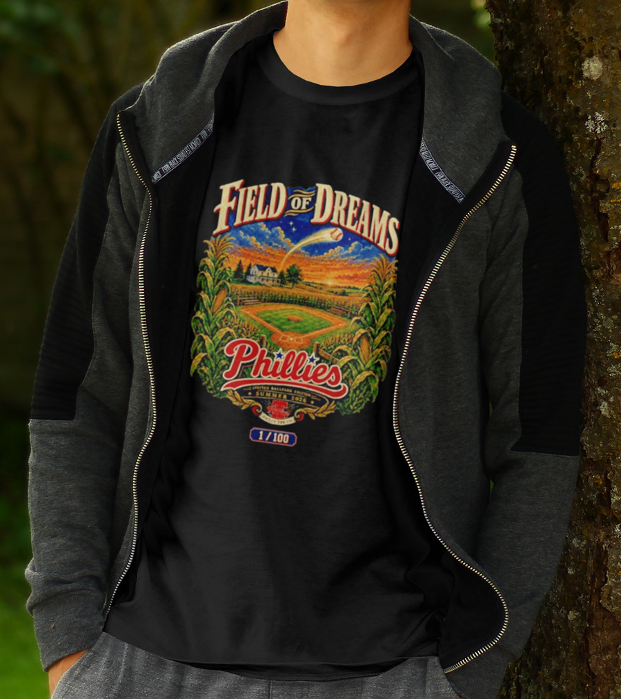 Field Of Dreams Phillies Limited Ballpark Edition Summer 2026 1/100 T-Shirt