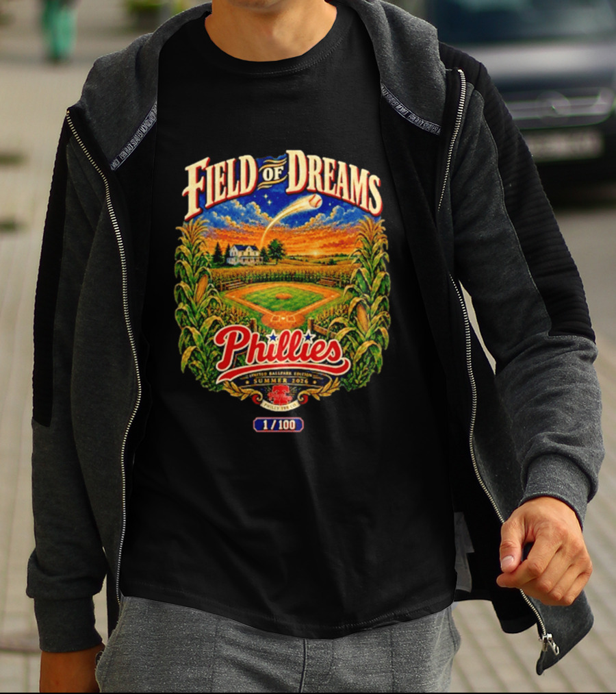Field Of Dreams Phillies Limited Ballpark Edition Summer 2026 1/100 T-Shirt
