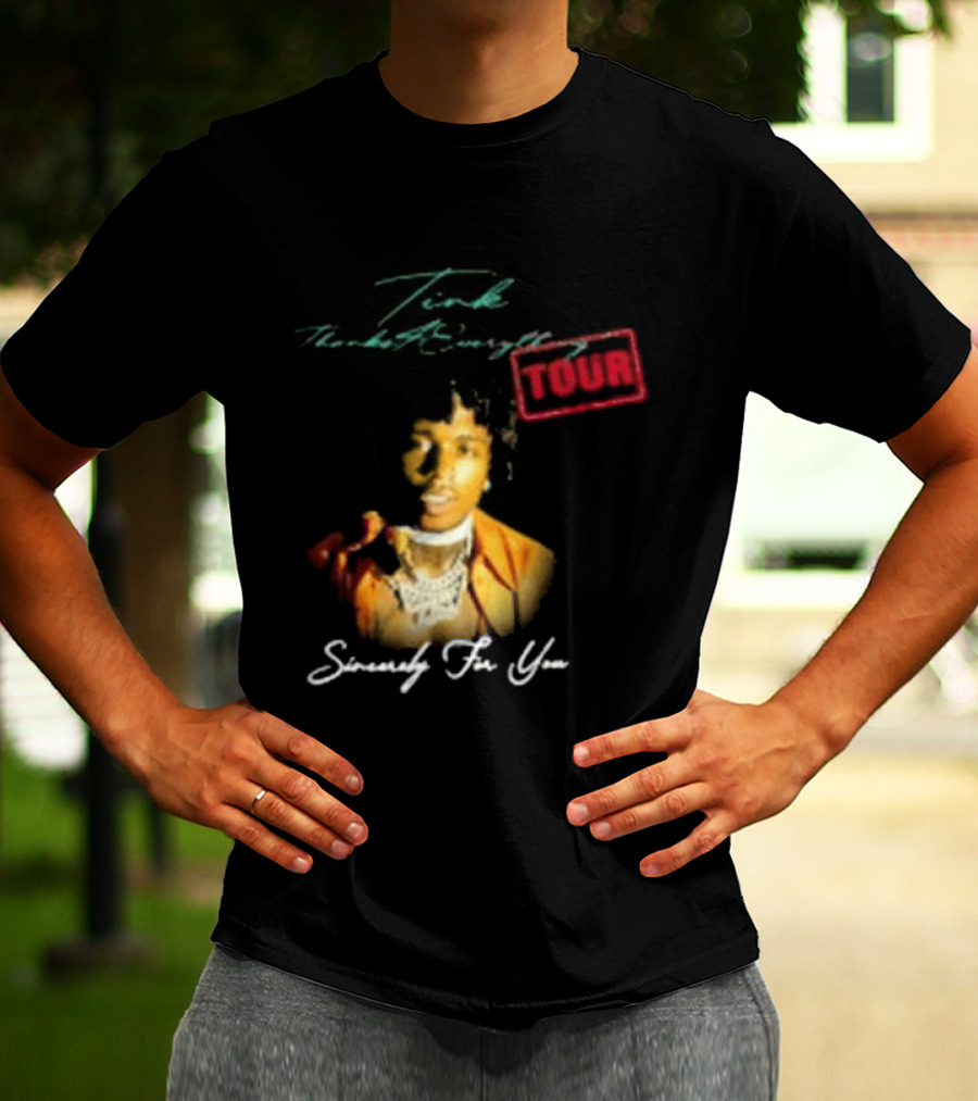 Que Jacquees Thanks 4 Everything Tour Signed You 5000 T-Shirt
