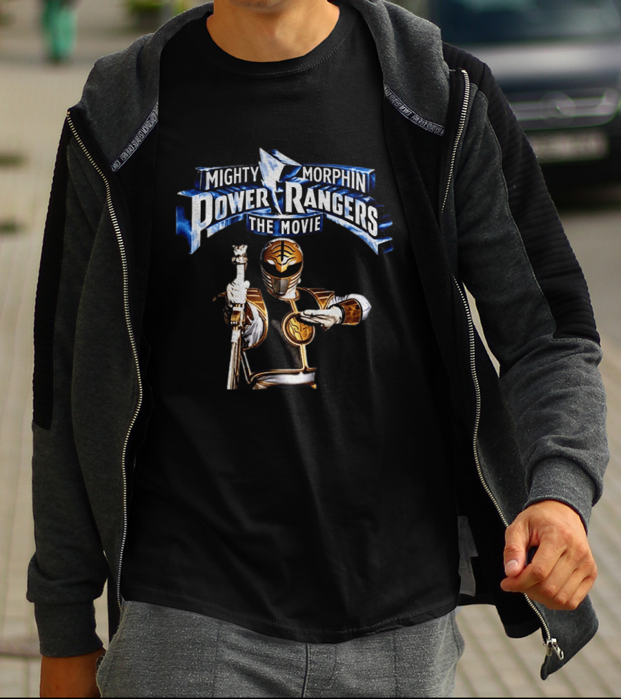 Mighty Morphin Power Rangers The Movie White Ranger T-Shirt