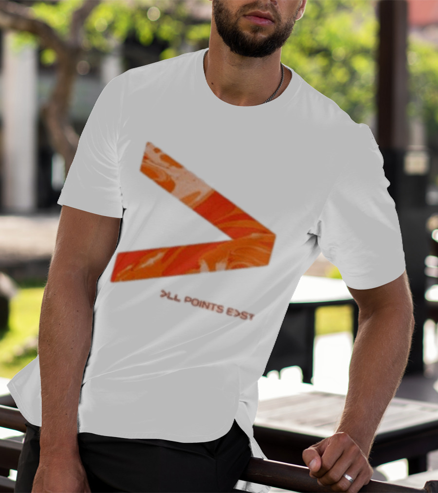 All Points East Festival 2026 Tyler The Creator Event Orange Arrow T-Shirt