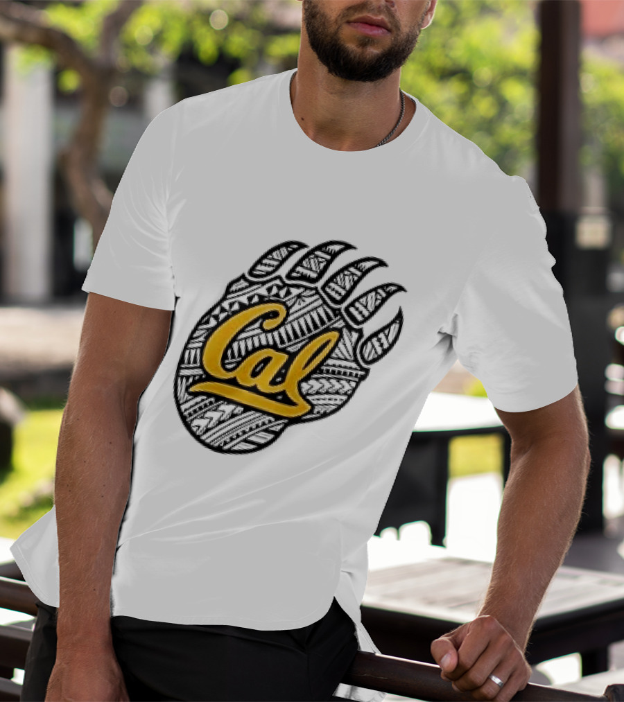 Cal Bears Football From The Bay To The Islands Bear Claw T-Shirt