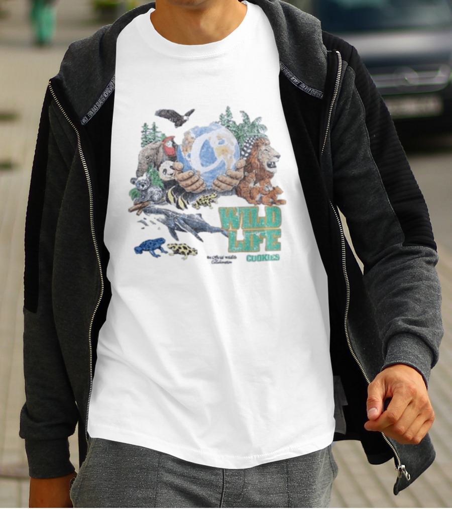 Wildlife World Cookies Animals And Nature Conservation T-Shirt