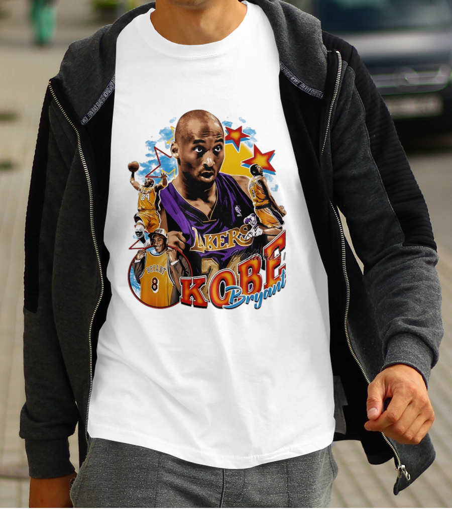 Kobe Bryant Lakers NBA Legendary Player Number 8 And 24 T-Shirt