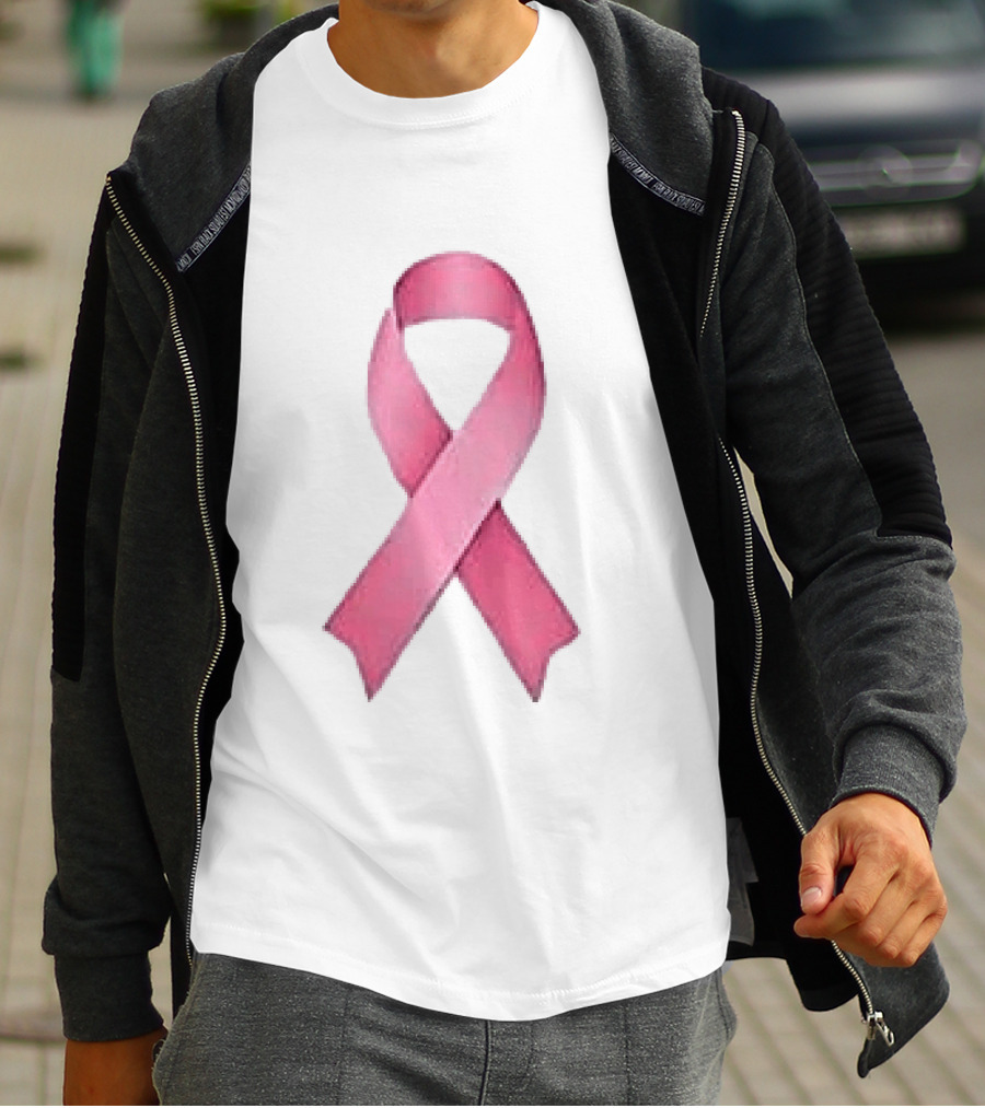 Breast Cancer Awareness Pink Ribbon Warrior MIC T-Shirt