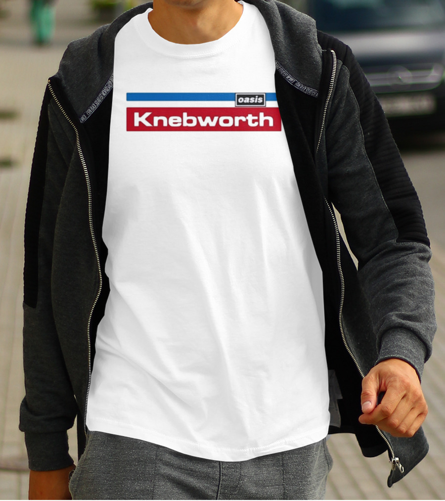 Oasis Knebworth Classic Concert Souvenir T-Shirt