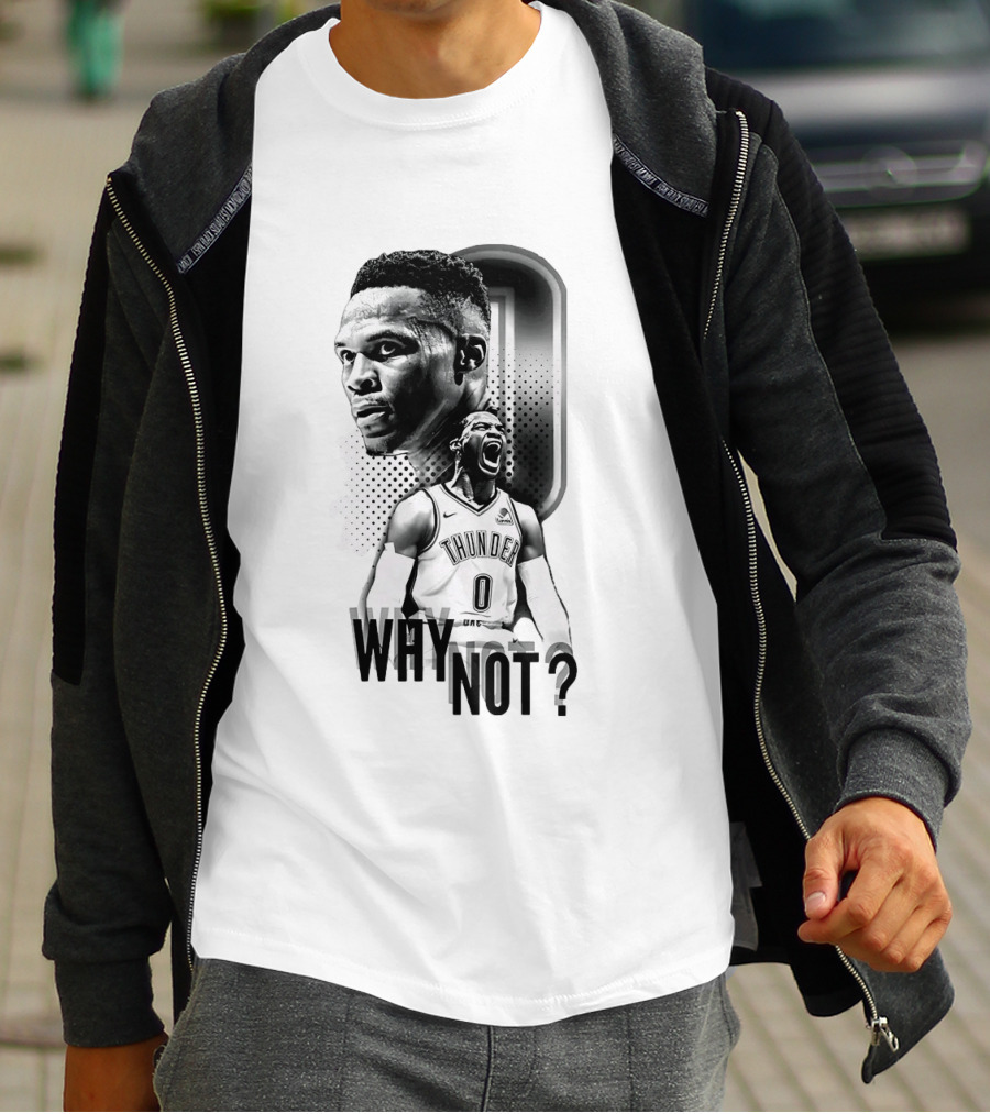 Russell Westbrook Oklahoma City Thunder Why Not 0 T-Shirt