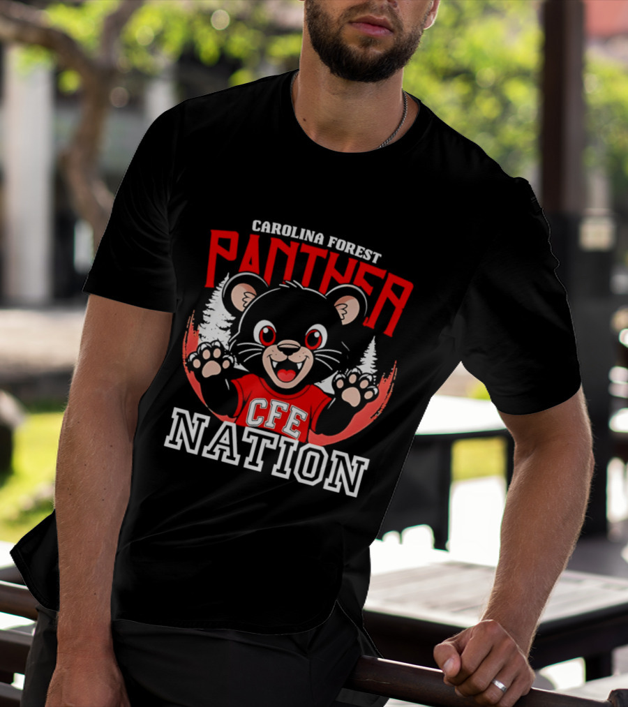 Carolina Forest Panther CFE Nation Cute T-Shirt