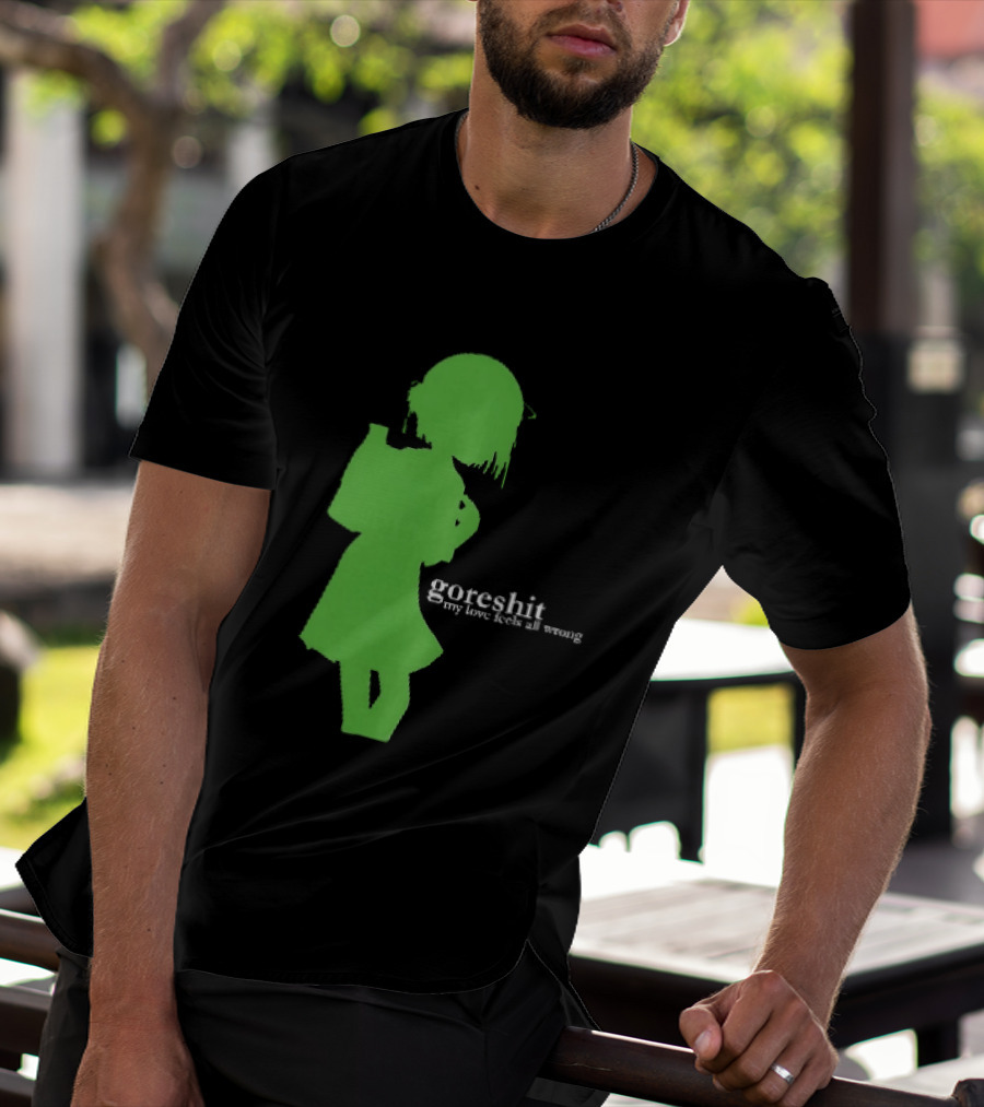 Goreshit My Love Feels All Wrong Anime T-Shirt