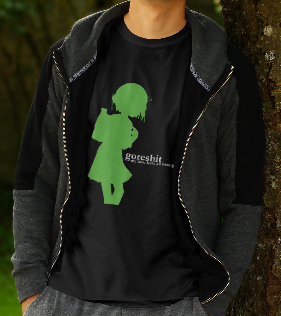 Goreshit My Love Feels All Wrong Anime T-Shirt