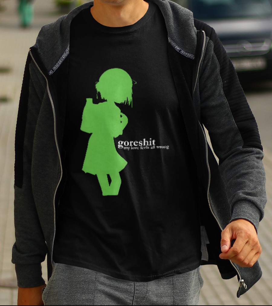 Goreshit My Love Feels All Wrong Anime T-Shirt