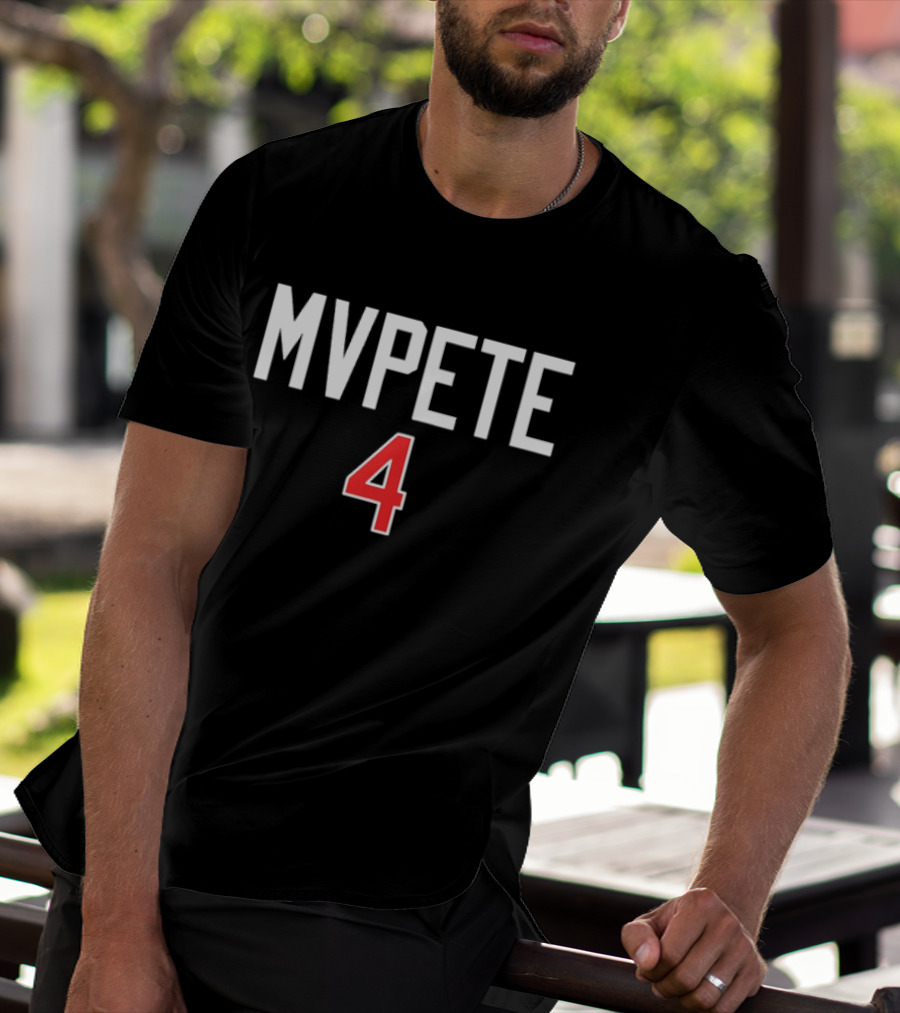 Mvpete 4 Original Block T-Shirt