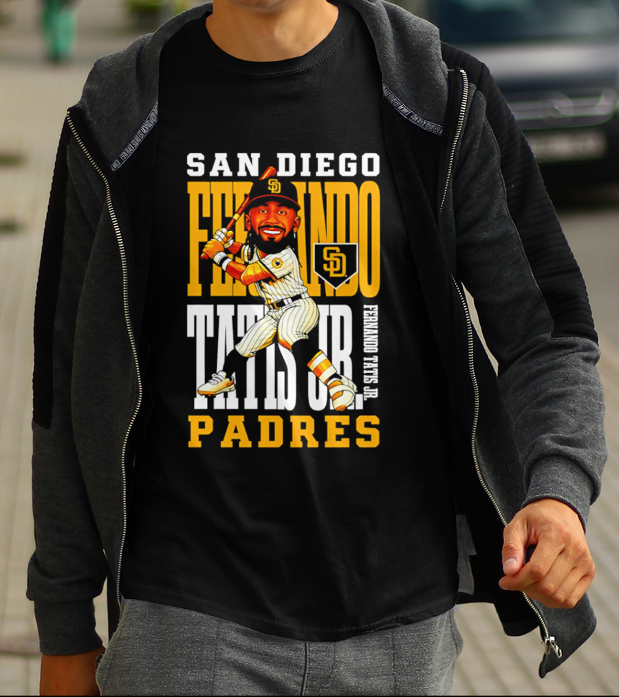 San Diego Padres Fernando Tatis Jr Iconic Baseball Star T-Shirt