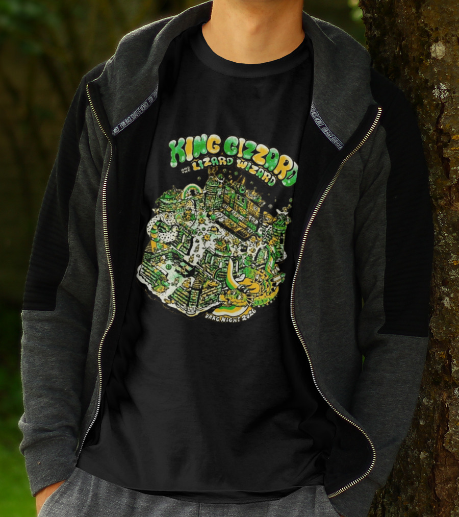 King Gizzard And The Lizard Wizard Drag Night 2026 Festival King Gizzard Stage T-Shirt