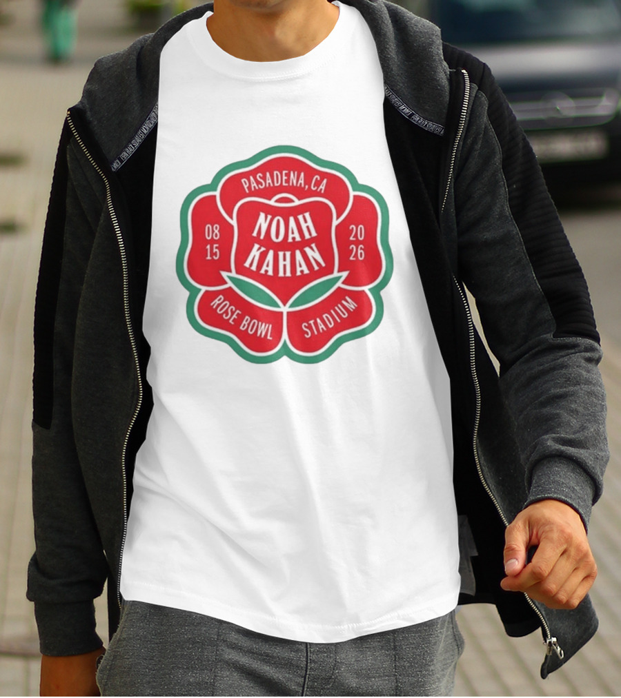 Noah Kahan Pasadena CA Rose Bowl Stadium 2026 August 15 T-Shirt