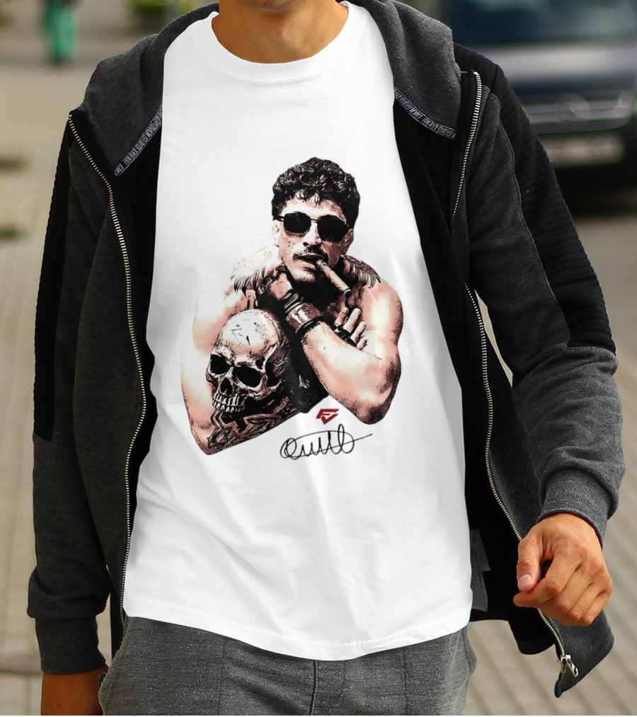 Smokilld Smokebreak Skull Tattoo Sunglasses Cigar T-Shirt