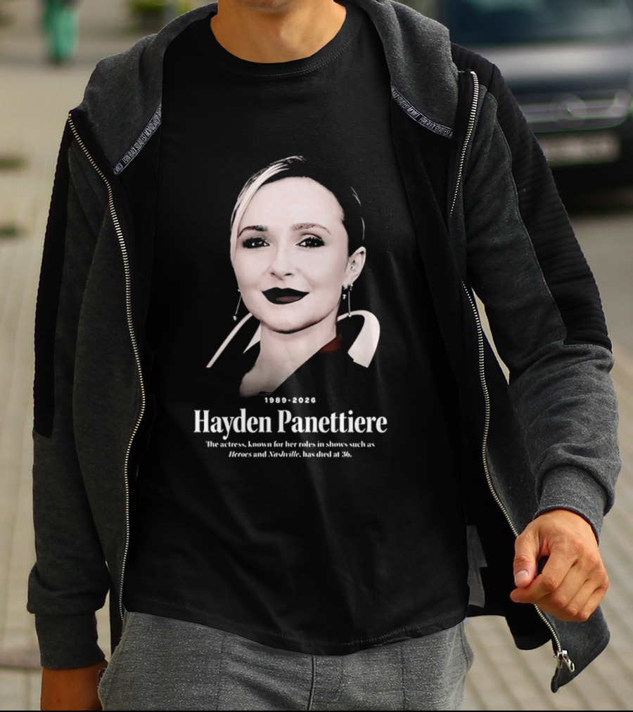 1989 2026 Hayden Panettiere Nashville Actress T-Shirt