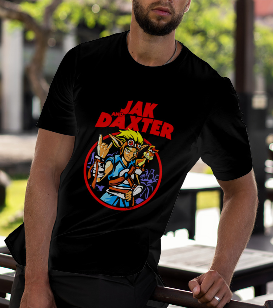 Jak And Daxter Iconic Characters T-Shirt