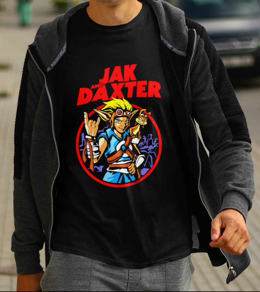Jak And Daxter Iconic Characters T-Shirt