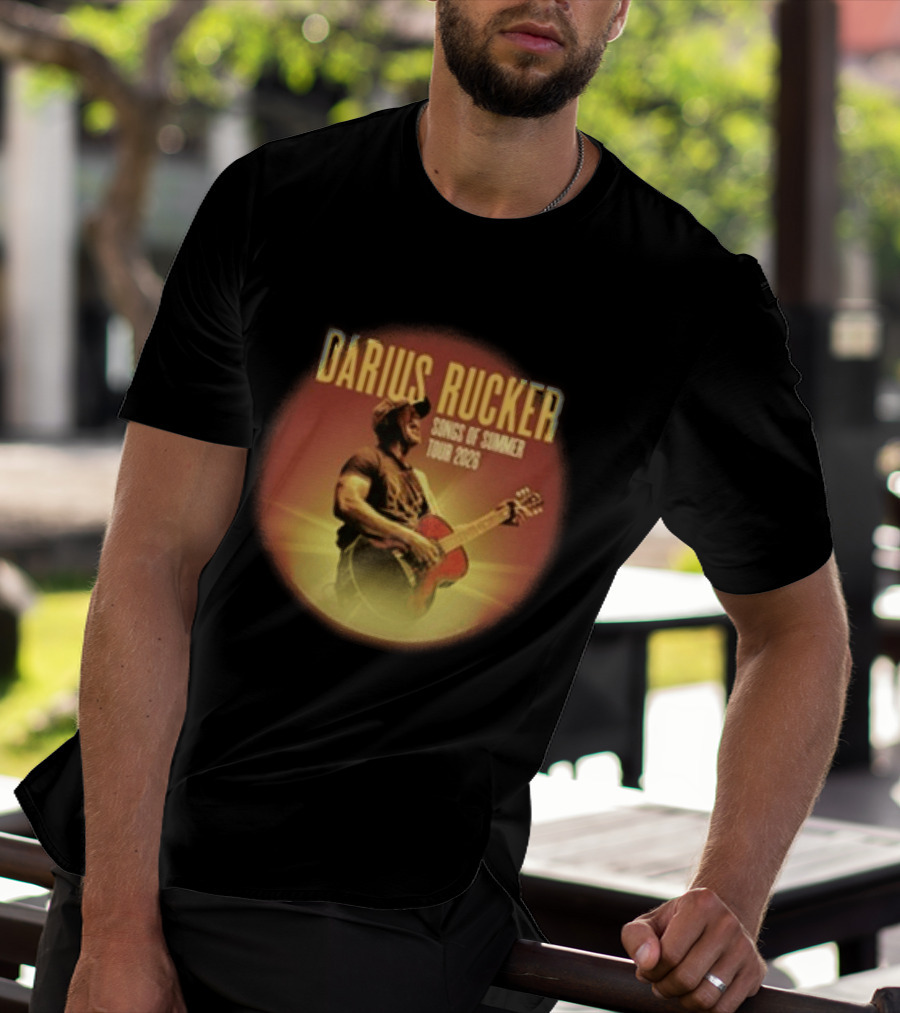 Darius Rucker Songs Of Summer Tour 2026 Vintage Country Music Concert Performance T-Shirt