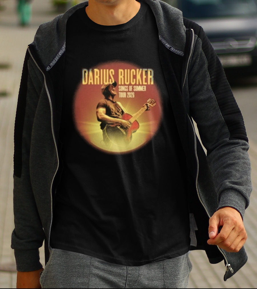 Darius Rucker Songs Of Summer Tour 2026 Vintage Country Music Concert Performance T-Shirt