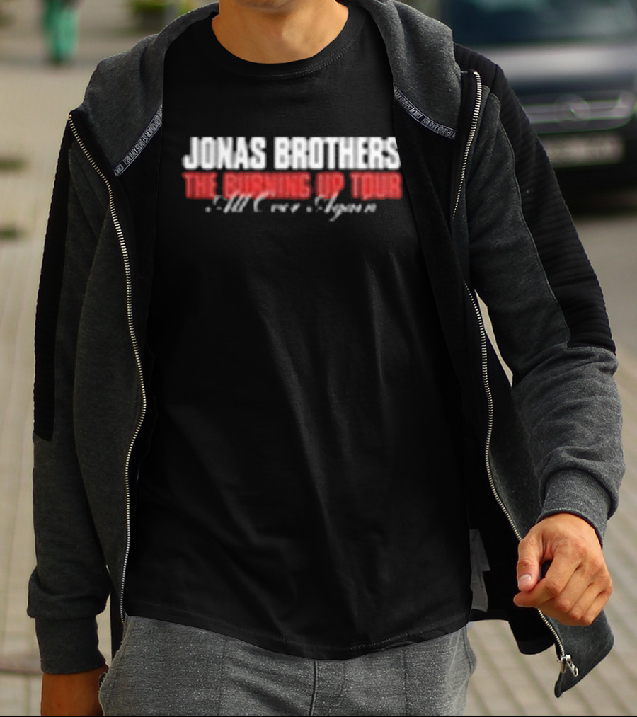 Jonas Brothers The Burning Up Tour 2008 Live MSG T-Shirt