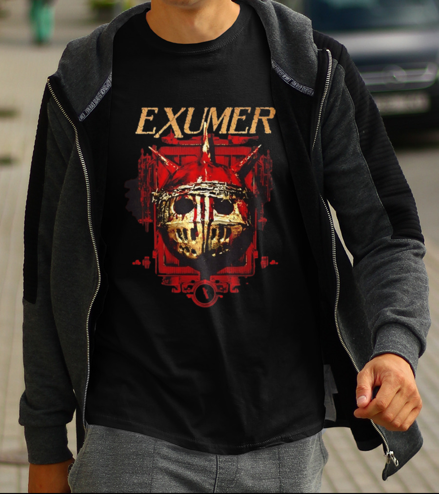 Exumer Kings Road Death Mask Messiah Alternative T-Shirt