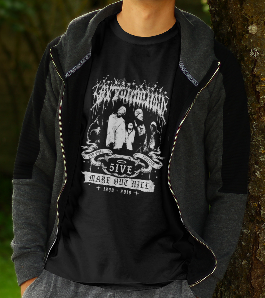 Quavo XXXTentacion Bad Vibes Forever 5IVE Make Out Hill 1998 2018 T-Shirt