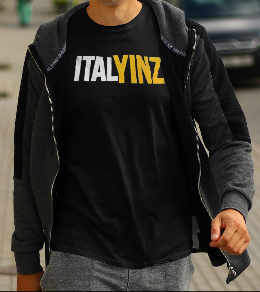 Italyinz Yinzer Pittsburgh T-Shirt