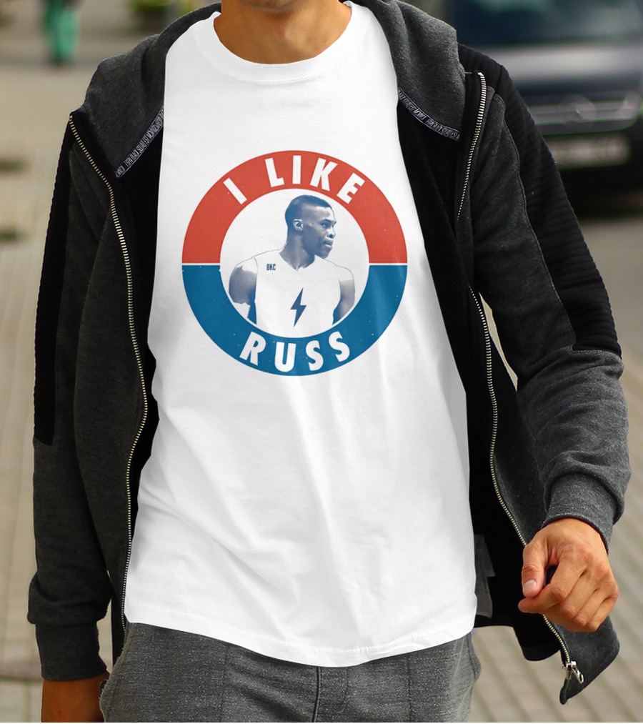 I Like Russ Oklahoma City Thunder Westbrook T-Shirt