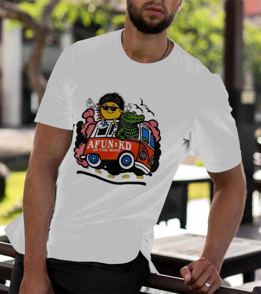 Kitchen Dwellers Andy Frasco AFUN X KD Tour 2026 On The Road Bus Adventure T-Shirt