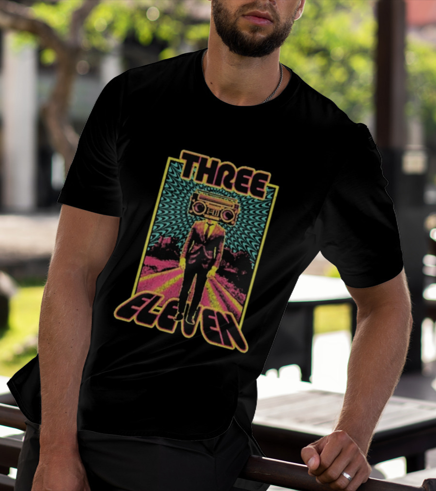 Three Eleven Boombox Head Psychedelic Suit T-Shirt