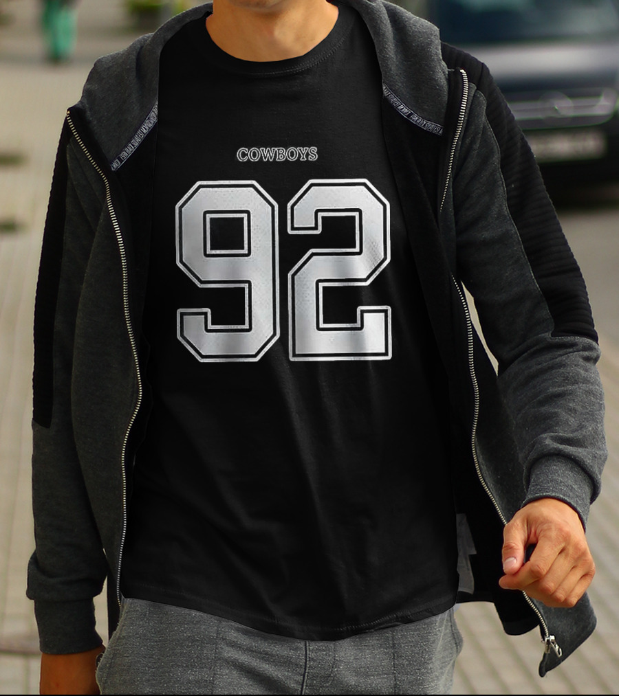 Dallas Cowboys 92 JIN BTS World Tour 2026 T-Shirt