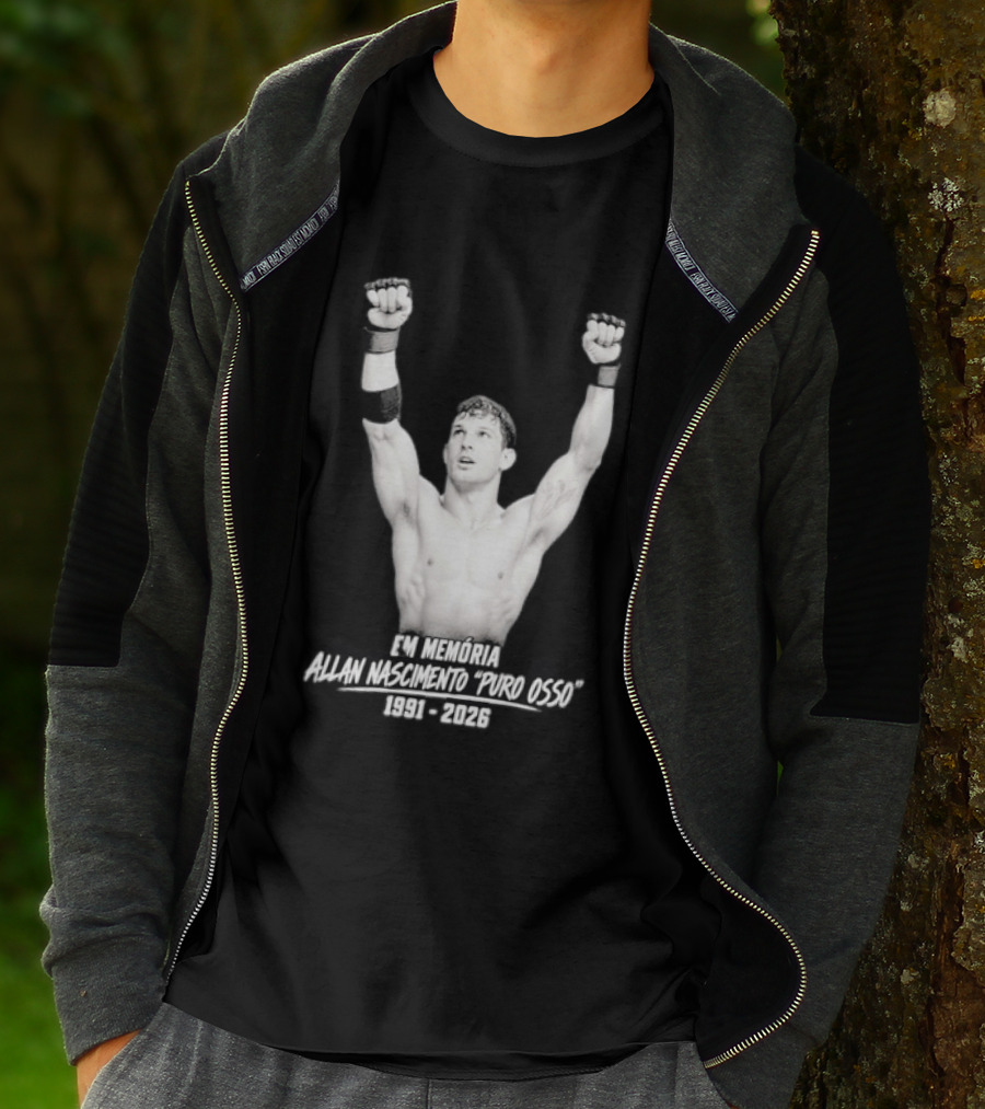 Ian Machado Garry Em Memória Allan Nascimento Puro Osso 1990 2026 T-Shirt