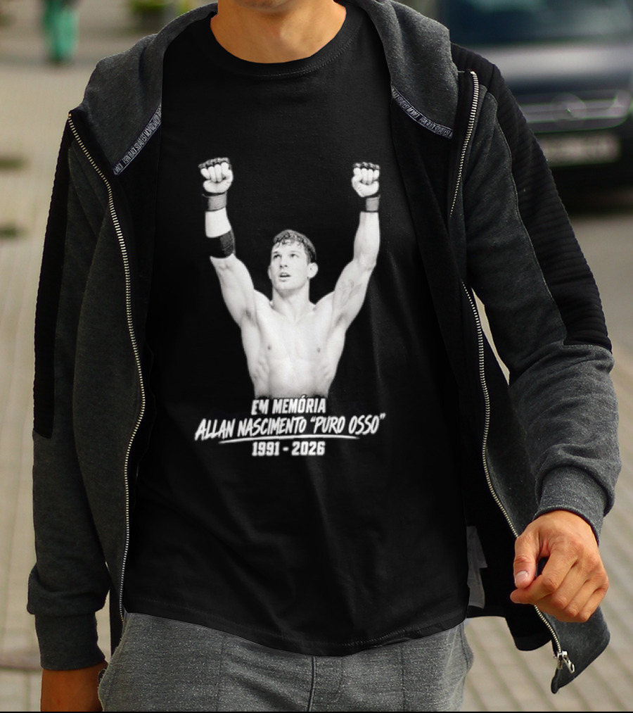 Ian Machado Garry Em Memória Allan Nascimento Puro Osso 1990 2026 T-Shirt