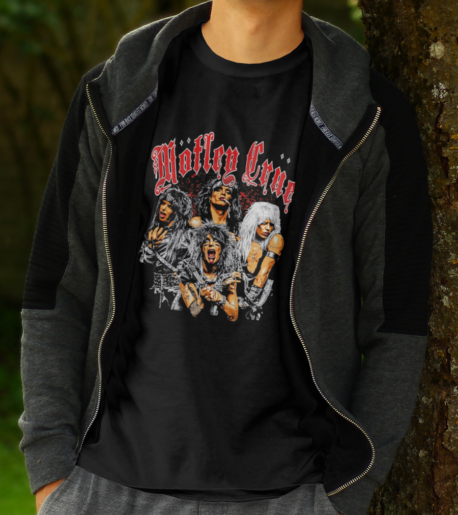 Mötley Crüe Classic Band Members T-Shirt