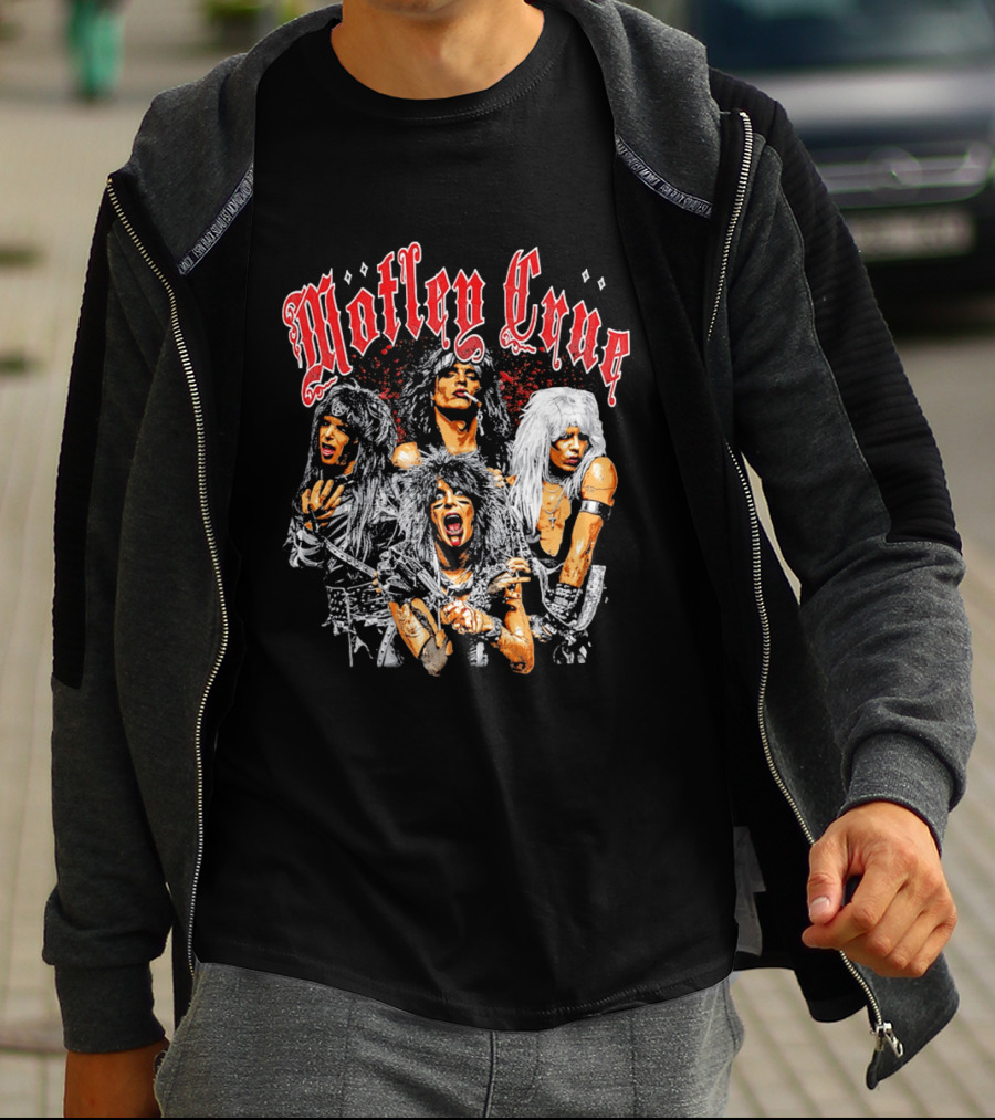 Mötley Crüe Classic Band Members T-Shirt