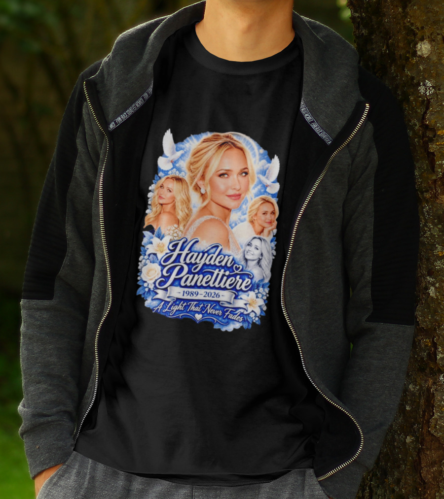 Hayden Panettiere 1989 2026 A Light That Never Fades T-Shirt