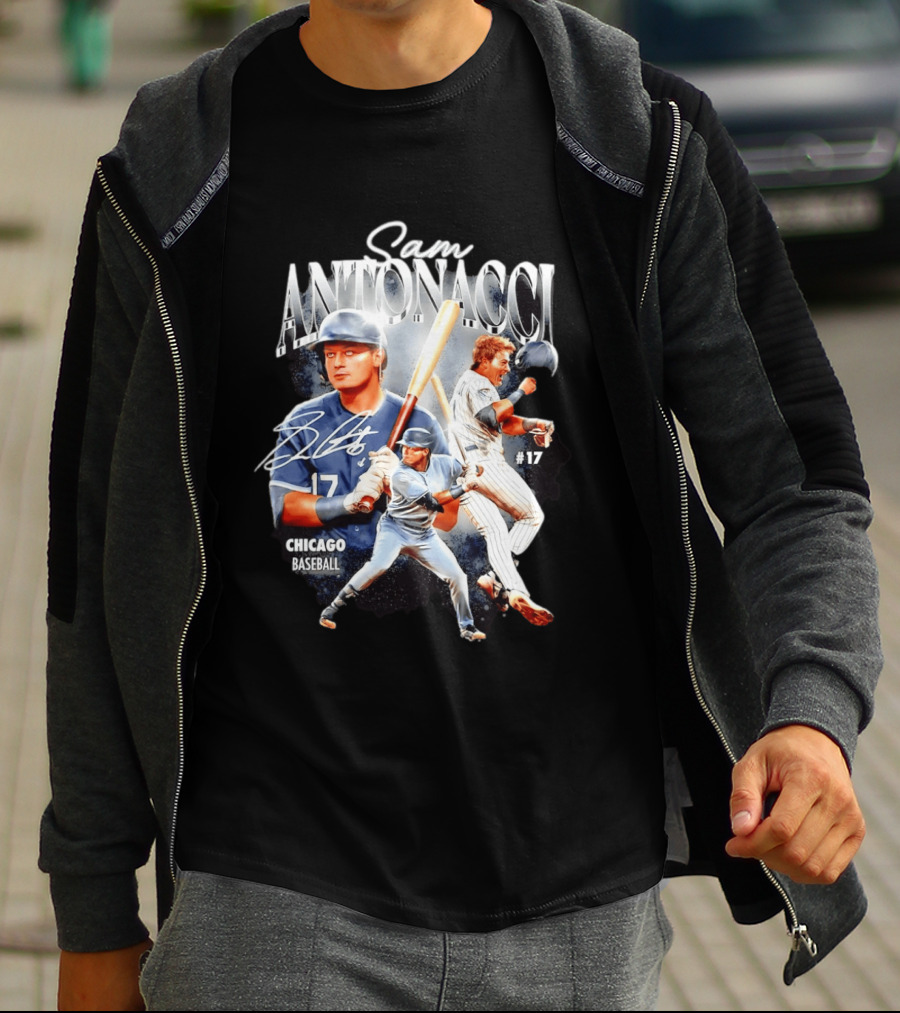 Sam Antonacci Chicago White Sox Baseball #17 2026 T-Shirt