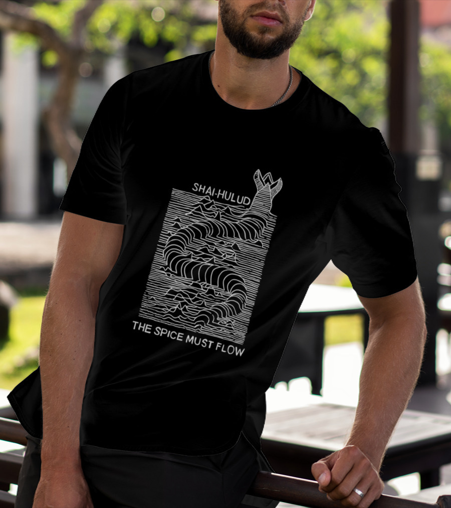Shai Hulud The Spice Must Flow Dune Sandworm T-Shirt