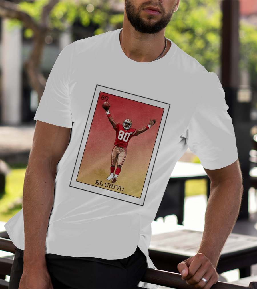 El Chivo 80 San Francisco 49ers Loteria Card T-Shirt
