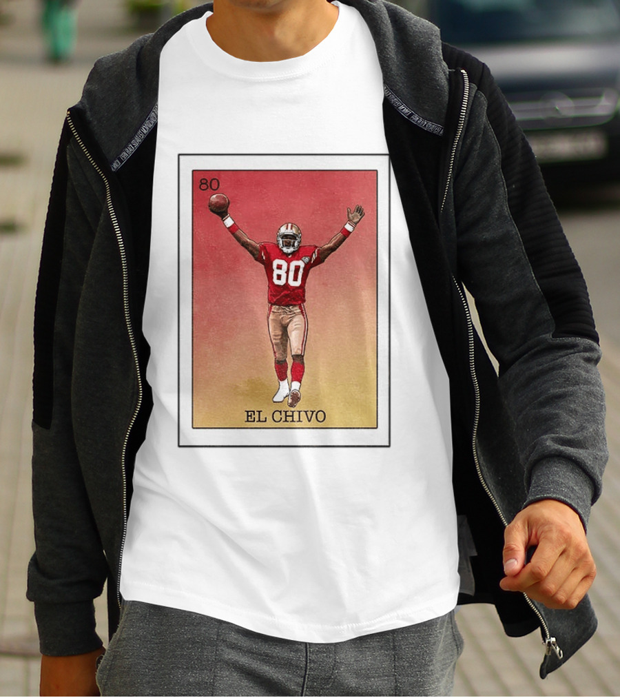 El Chivo 80 San Francisco 49ers Loteria Card T-Shirt