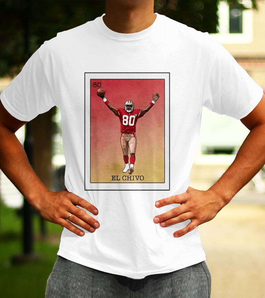 El Chivo 80 San Francisco 49ers Loteria Card T-Shirt
