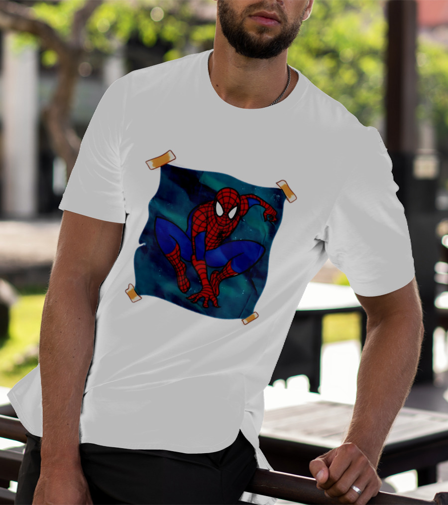 Spider Man Marvel Comics Superhero Iconic Action Pose T-Shirt