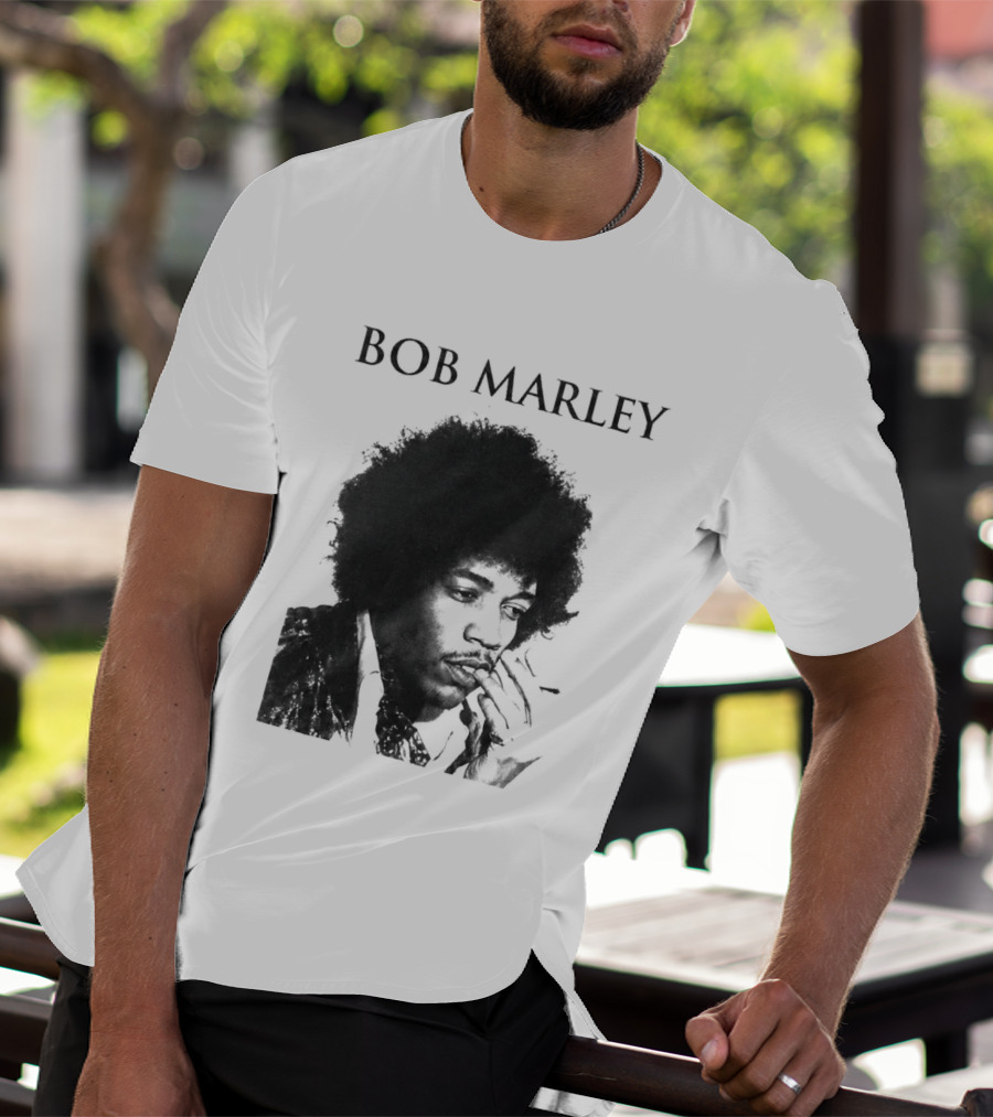 Bob Marley Jimi Hendrix T-Shirt