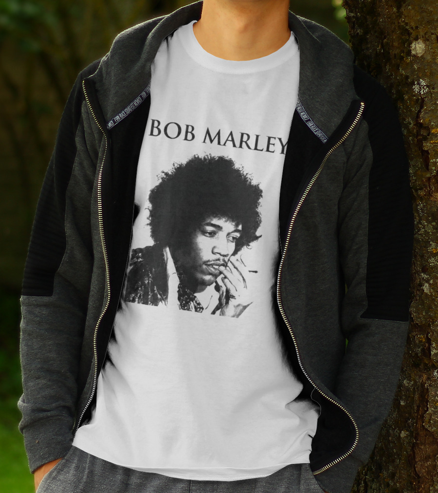 Bob Marley Jimi Hendrix T-Shirt